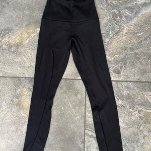 High-Waisted Lululemon Black Leggings